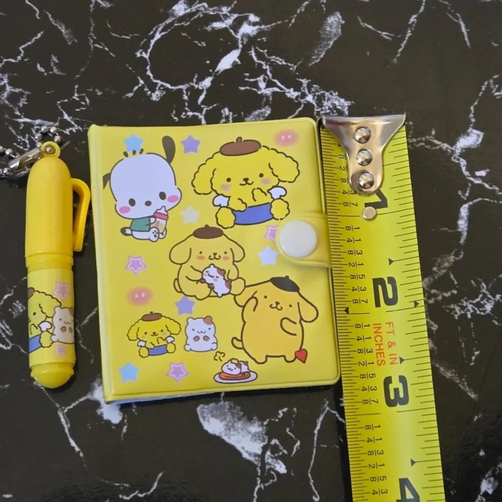Cute Sanrio Character Notebook and Pen - 1 set of your choice